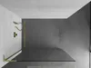 Mexen Kioto L parete doccia Walk-in 70 x 200 cm, Anteprima dell’immagine prodotto 4