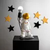 Opviq, Astronaut - 1, Schreibtischlampe, 100 % POLYESTER, Produktbild-Vorschau 2