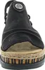 Rieker Damen Keilsandalette Sandale Modeschuh schwarz 40 Produktbild-Vorschau 86
