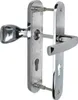 Wohnungstür Schutzbeschlag Security 302 Chrom WE-72 mm mit Produktbild-Vorschau 2