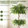 Ikodm umelá rastlina Ficus, výška 150 cm, nevyžaduje Náhľad obrázku produktu 8