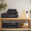 6dílná sada ručníků Premium SOLUND antracitová 600 g/m² Náhled obrázku produktu 3