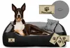 Pelíšek pro psy PRESTIGE 100x75 cm voděodolný šedý Náhled obrázku produktu 2