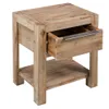 vidaXL Nachttische mit Schubladen 2 Stk 40x30x48 cm Akazie Produktbild-Vorschau 10
