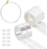 INF Set di montaggio per palloncini di plastica 15 pezzi Anteprima dell’immagine prodotto 1