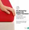 etérea Topper Jersey Spannbettlaken 180x200 - 200x200 cm – Produktbild-Vorschau 3