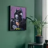 BACKGROUND BY NUMBERS WITH FRAME Gemälde - Batman 40 x 50 Produktbild-Vorschau 4