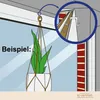 Dezenter Design Fensterhaken für Deko - für Fensterdicke 17-20mm Produktbild-Vorschau