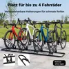 Wiltec fietsenrek, vloermodel, 4 fietsen, 1600 x 370 x 440 Productafbeelding-voorbeeld 4