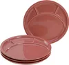 CreaTable, 22925, Universal Rot, Fondueteller 4-tlg, Produktbild-Vorschau 1