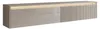 Modernes TV-Lowboard 170 cm LUMI IV Kaschmir Hochglanz - Produktbild-Vorschau 3
