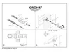 Grohe Verlängerungsset 80 mm für Unterputz-Ventil - Produktbild-Vorschau 4
