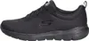 Side view of a black Skechers sneaker. Podgląd zdjęcia produktu