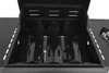 A close-up view of the interior of a gas grill, showing the burners and heat diffusers. Produktbild-Vorschau