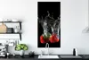 MuchoWow® Poster Erdbeeren - Obst - Wasser - Schwarz - Rot Produktbild-Vorschau 3