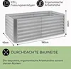 Blumfeldt Hochbeet aus Metall, Wetterfestes Produktbild-Vorschau 5