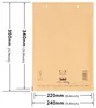 100 Luftpolstertaschen/ Luftpolsterumschläge F/6 (240 x 350 Produktbild-Vorschau 2