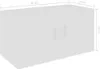 Armadio a muro bianco 80 x 39 x 40 cm in legno Anteprima dell’immagine prodotto 10