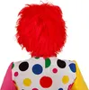 Perücke Clown Rot Clownsperücke für Erwachsene von Hinten Produktbild-Vorschau