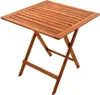Balkonmöbel Set 3tlg Akazie Klapptisch 60 x 60 cm BLOOM Produktbild-Vorschau 6