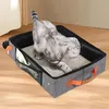 Tragbare Katzentoilette, faltbar mit Reißverschluss, für Produktbild-Vorschau 3