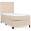 The Living Store Boxspringbett Matratze Cappuccino-Braun Produktbild-Vorschau 2