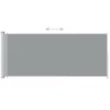 vidaXL Marquise latérale extensible 180x500 cm Gris Voir les images du produit 10