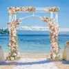WISFOR Rose Arch, Extra Style Wedding Arch Background Frame Podgląd zdjęcia produktu 1