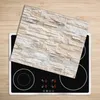 Glas Herdabdeckplatte 60x52 cm Spritzschutz Produktbild-Vorschau 2