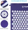 TOMSHOO akupresúrna podložka a masážny vankúš s taškou na Náhľad obrázku produktu 6