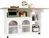 Isola da cucina Sweiko, isola da cucina moderna, mobile da Anteprima dell’immagine prodotto 10