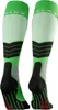 A pair of ski socks shown from the front and back. Produktbild-Vorschau