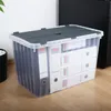 53L Aufbewahrungsbox mit klappbarem Deckel große Box Produktbild-Vorschau 7