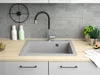 Granitspüle - Spülbecken - Küchenspüle - 57 x 50 cm - Beton Produktbild-Vorschau 5
