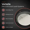 Grillx Multilevel System 21 Zoll - Inklusive 2 keramische Produktbild-Vorschau 2