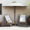 vidaXL Ombrellone da giardino color sabbia 294 x 150 x 224 Anteprima dell’immagine prodotto 2