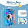 Mallie® Wassermatte Baby BPA Frei Wasserspielmatte (Blau Produktbild-Vorschau 5