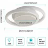 LED Deckenleuchte, Runde Deckenleuchte 32W 2500lm, Moderne Produktbild-Vorschau 5