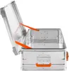 ALUBOX flache stapelbare Kiste 20 cm hoch alu - passt auf Produktbild-Vorschau 5