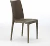 A single brown poly rattan chair is shown against a white background. Produktbild-Vorschau