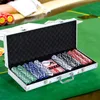 HOMCOM Pokerkoffer, poker set met 500 pokerchips in 5 Productafbeelding-voorbeeld 4