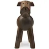 Kay Bojesen Hund TIM Holzfigur dunkles Holz 39213 Produktbild-Vorschau 7