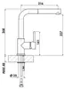NABER 5011266 Einhebelmischer ARCO 2 edelstahlfinish, Produktbild-Vorschau 4