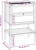 vidaXL Klec pro křečky 55 x 40 x 80 cm jedlový masiv Náhled obrázku produktu 7