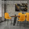 Zestaw 4 krzeseł do jadalni ML-Design z oparciem, Podgląd zdjęcia produktu 5