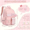 Sac à dos scolaire pour filles, imperméable, avec Voir les images du produit 5