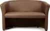 Couchgarnitur - Sofa Set - Braun - Kunstleder - 2 Sitzer Produktbild-Vorschau 9