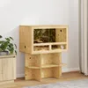 vidaXL Terrarium Braun 80 x 50 x 50 cm OSB Produktbild-Vorschau 3
