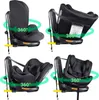 Kindersitz drehbar 360° mit ISOFIX und Liegefunktion Produktbild-Vorschau 3