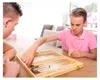 Backgammon 15" in legno con intarsi in legno Anteprima dell’immagine prodotto 5